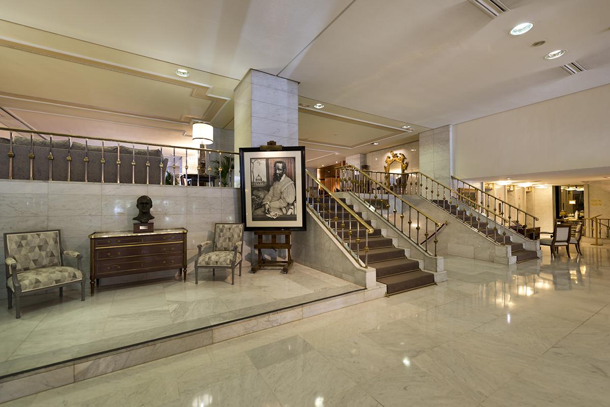 Hotel Miguel Angel Madrid Exterior foto The lobby of the hotel