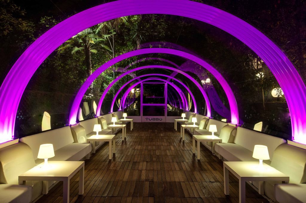 Hotel Miguel Angel Madrid Facilități foto The interior of the nightclub